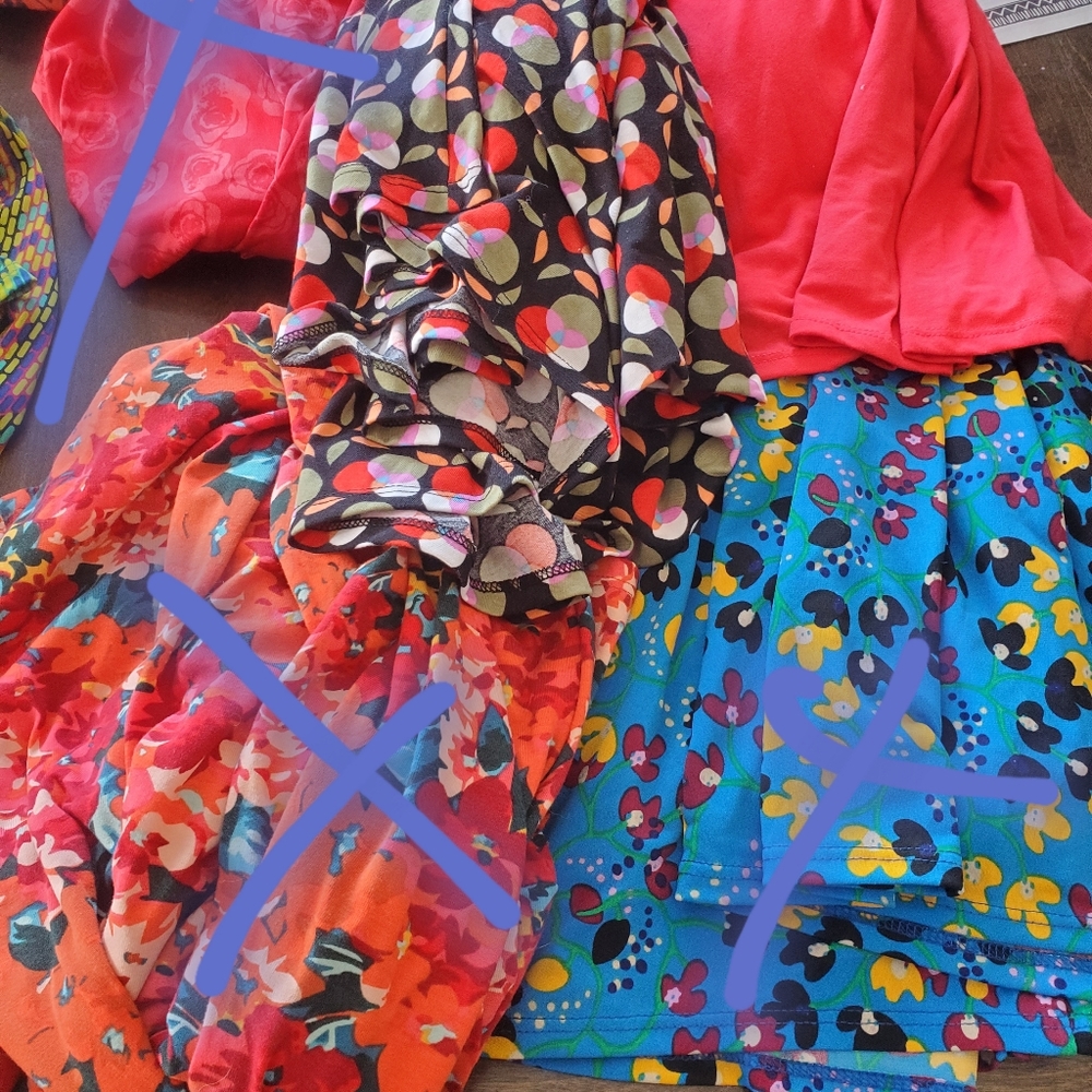 2 3xl lularoe maxi skirts